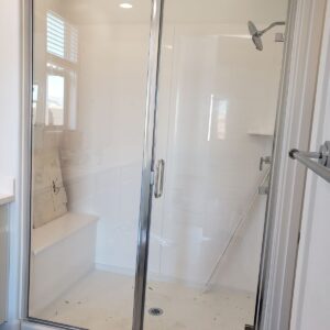 EZFit Adjustable Shower Door Kit 69" Height - EZF6069IL - Includes Glass Panels