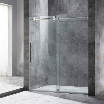 Sedona Shower Barn Door - 10MM Glass Top Roller - 60 x 76 Double Slide.jpg 2